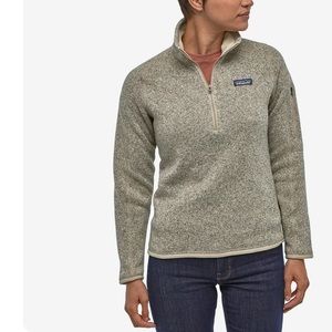 Patagonia Women’s Better Sweater 1/4 zip Small